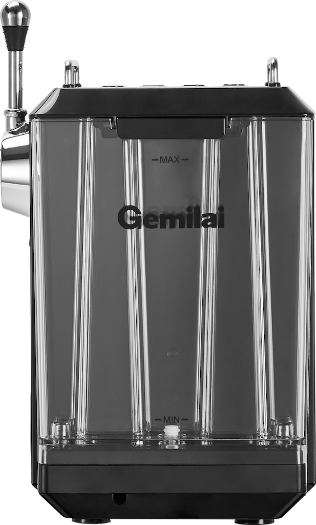 Gemilai G3006 espresso machine back view