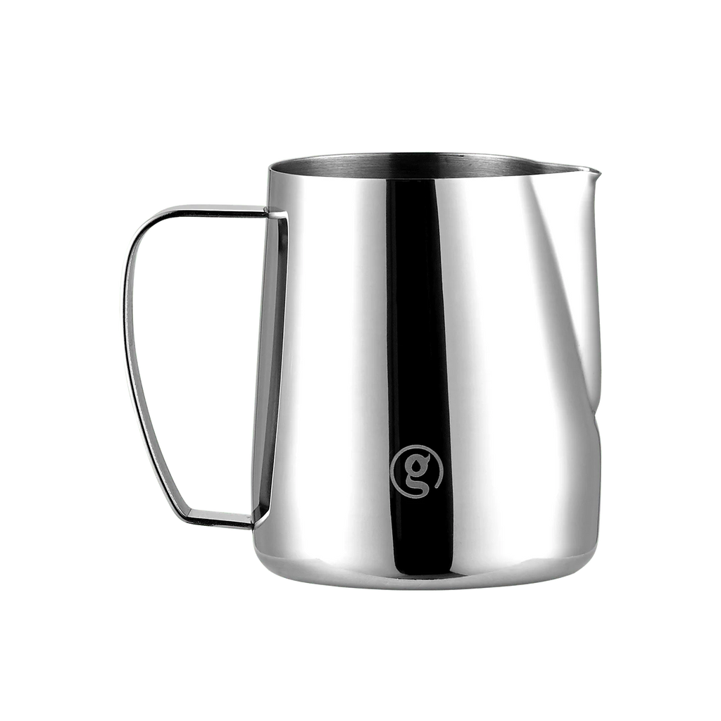 450 ml chrome milk frothing pitcher for espresso drinks