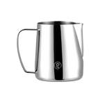 450 ml chrome milk frothing pitcher for espresso drinks