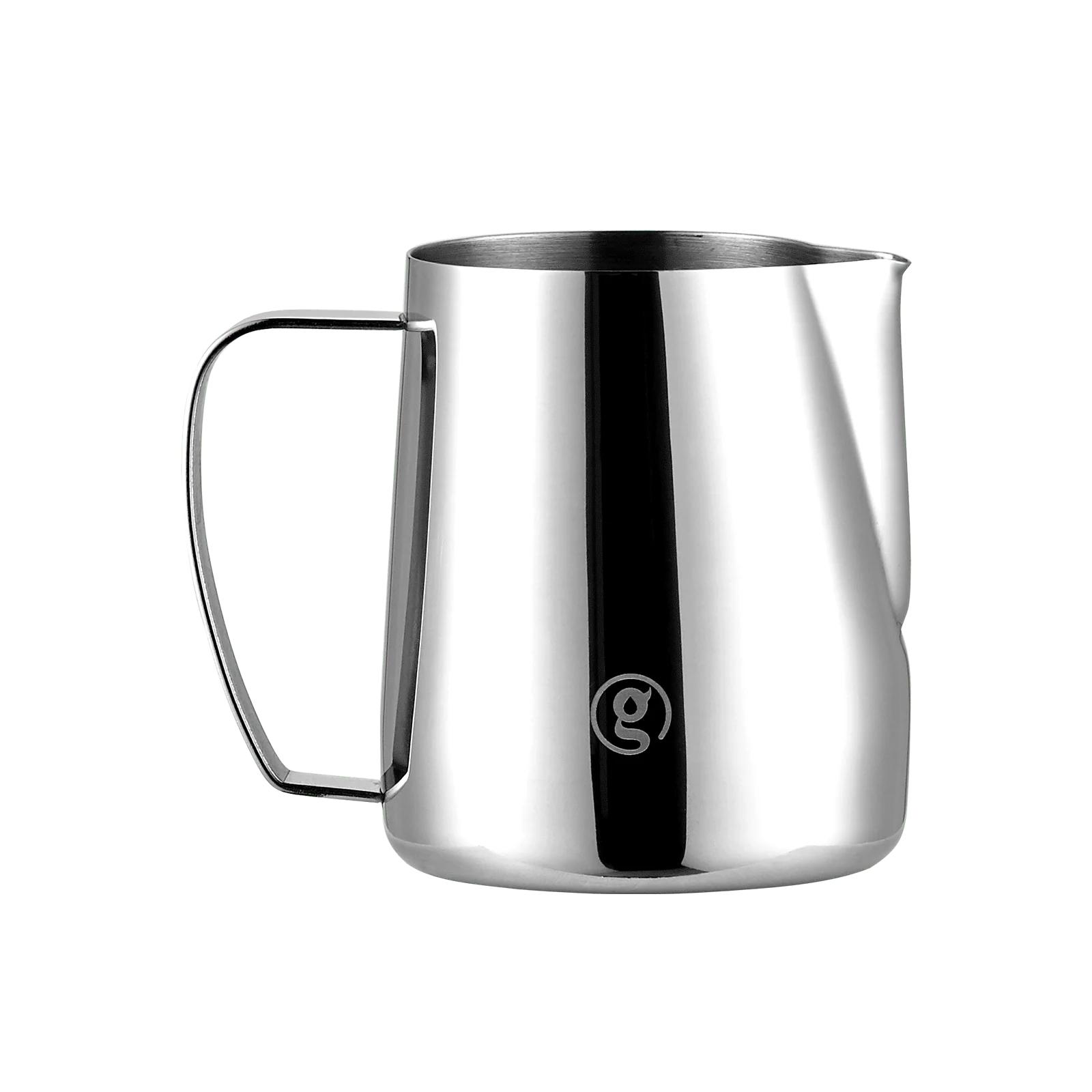 450 ml chrome milk frothing pitcher for espresso drinks