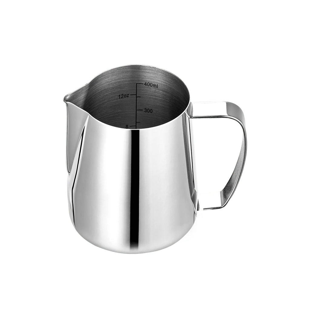 450 ml chrome milk pitcher with pouring spout